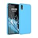 kwmobile TPU Silicone Case for Apple iPhone XR - Soft Flexible Rubber Protective Cover - Light Blue