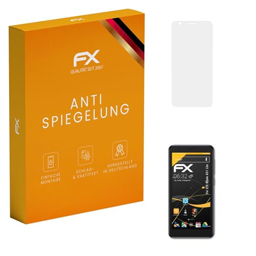 atFolix Panzerfolie kompatibel mit ZTE Blade A31 Lite Schutzfolie, entspiegelnde und stoßdämpfende FX Folie (3X)