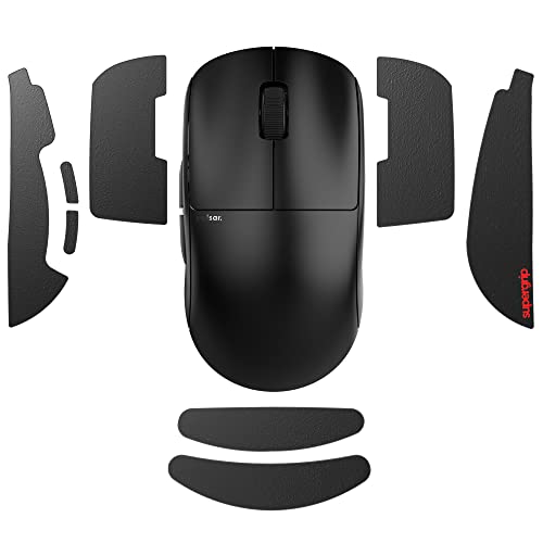 Image of Pulsar Gaming Gears SUPERGRIP Griptape Set for X2H Medium Sweat Absorbing High Performance Anti Slip 3M Adhesive no Residue Mouse Grip Tape Ultra-Thin 0.5mm (0.02in)