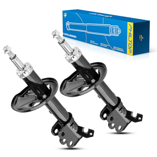 Image of PHILTOP Front Complete Strut Shock Absorber Assembly w /Coil Spring Replacement For Toyota 1993-2002 Corolla, Chevrolet 1998-2002 Prizm, Geo 1993-1997 Prizm 71952 Quick Struts | Replace OE 71951,71952,for 1993-2002 Corolla,1998-2002 Prizm,1993-1997 Prizm Amortiguadores Delanteros
