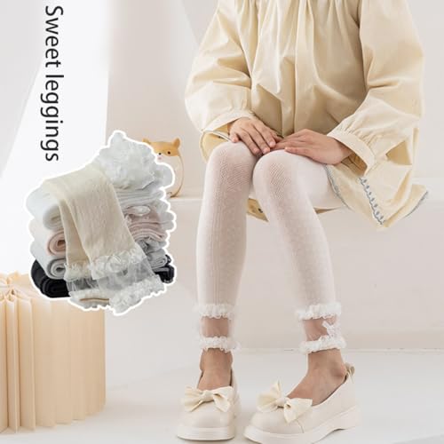 Mesh Hollowed Leggings for Little Girl AntiSlip Spring Stockings Lace Tights Child Socks Fashion Mesh Pantyhose3