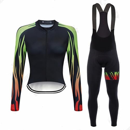 Maillot thermique cyclisme hiver femme veste de vélo chaude manches longues VTT et route