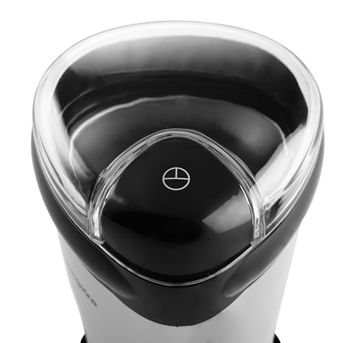 Miniatura 4 de Orbegozo Mo 3250, Molinillo Café Eléctrico, 150 W, Cuchilla Acero Inoxidable, Tapadera Transparente, Interruptor De Seguridad, Color Plata