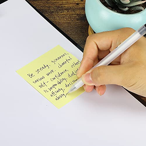 Mr. Pen- Sticky Notes, 12 Pads, Pastel Yellow, Sticky Note Pads, Sticky Pad, Sticky Notes 3X3, Sticker Notes, Stickies Notes, Self-Stick Note Pads, Note Stickers, Colored Sticky Notes, Small Notes #TOP6