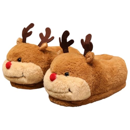 Chaussons mignons corne de cerf : le cadeau de Noël idéal