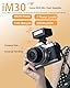 Godox iM30 Mini-Blitz, Speedlite für Sony ZV1/ZV-E10, Canon, Nikon, Fuji und Ricoh GR3, GN15 Leistung mit 7 einstellbaren Stufen, 6500 K Tageslichtausgleichsblitz, 3,6 s Wiederholungszeit,