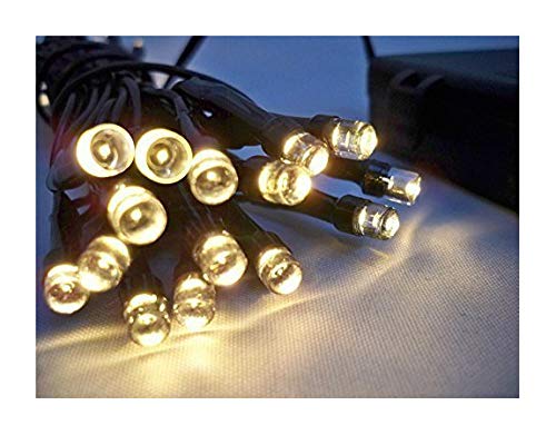 Best Artificial 30 Warm White LED Outdoor Waterproof Battery Multi-Function String Lights with Timer 3M Length Party Fairy Christmas
