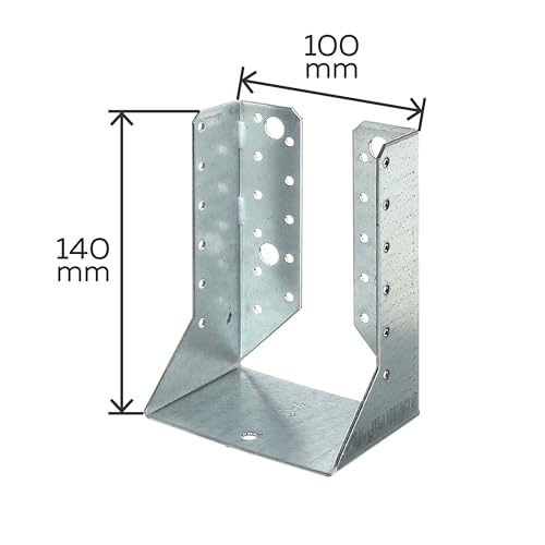 Balkenschuh Alberts 848286 Typ B sendzimirverzinkt 100 x 140 mm 10er Set