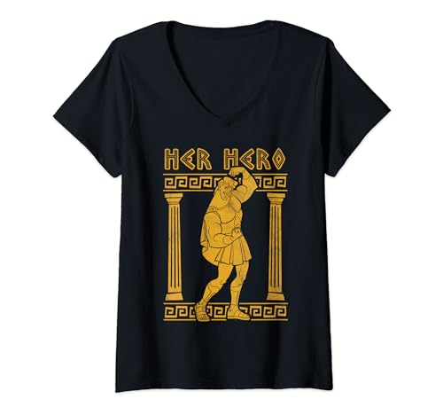 T-shirt col V Disney Hercule, affichez fièrement l'histoire de votre héros