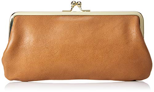 Image of Tochigi leather Gamaguchi wallet (horizontal), Camel, One Size