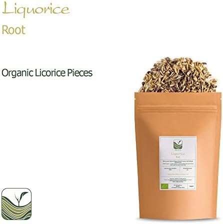 Liquorice Organic Herbal Root Licorice - Great Flavouring for Dishes - 100g