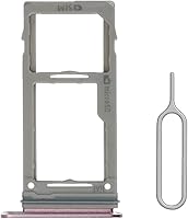 Vista 6 de Bandeja de repuesto para tarjeta SIM para Samsung Galaxy S9 y S9 + Plus (anillo de goma impermeable negro y pin de expulsión