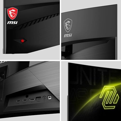 MSI MAG 321CUP Écran PC Gaming Incurvé 32" UHD Dalle VA 1500 3840x2160 160 Hz / 1 ms 16:9 Adaptive Sync DisplayPort 1. USB Type C DP Alt. avec Power Delivery HDMI 2.1 CEC - vue 4