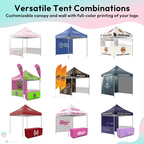 BillyPrint Custom Canopy Tent 10x10
