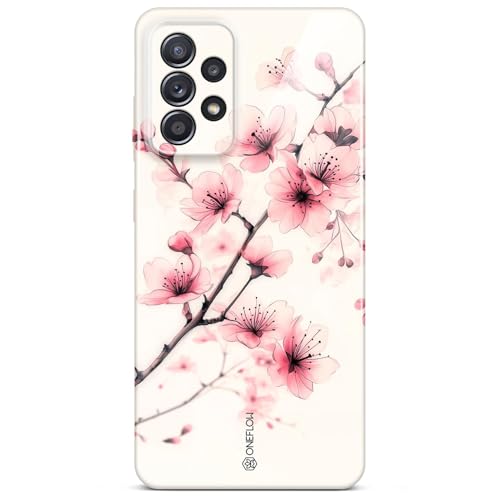 Coque Samsung Galaxy A52 / A52s 5G motif floral rose protection appareil photo