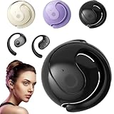 Katatol Hy-T26 X15 Pro Earphone Wireless Bluetooth, Hy-T26 Headphones, Open 3D Stereo Hanging Bluetooth 5.4 in-Ear Earphones, Noise Reduction, Waterproof Earbuds (Black)