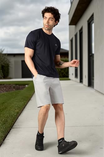 Image of RynoGear Linen Blend Shorts for Men || Shorts Pant for Men || Casual Shorts for Man