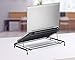 Halter Mesh Laptop Stand for Desk Ventilated Laptop Riser Adjustable Laptop Desk Stand Ergonomic Laptop Stand Holder for Computer Laptop Tablet iPad MacBook Notebook Black 9