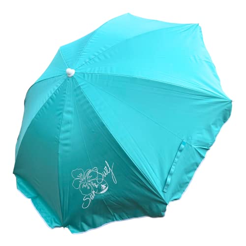 SUN & SURF Sombrilla Playa Grande Premium. Sombrilla Playa Antiviento de 200 cm. Parasol Playa....
