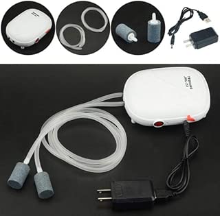 LILYS PET Ac/dc Oxygen Pump,Portable Ultra Silent High Energy Efficient rechargeable Battery Aquarium Filter Fishing Tank Oxygen Air Bubbles Pump,With the Function of Switching Between Continuous Work and Intermittent Work - coolthings.us