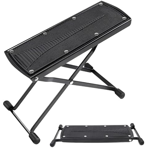 Subay Pedicure Foot Rest, 6 Heights Adjustable Foot Stand for Pedicure, Foldable Non-Slip Pedicure Stand for Easy At Home Pedicures, No More Bending or Stretching Pedicure Stool Tool for Home Foot Spa Cover