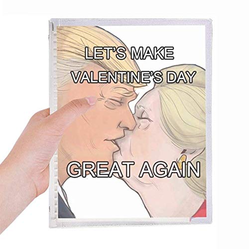 Carnet à spirales Trump rechargeable Funny America contre gaspillage