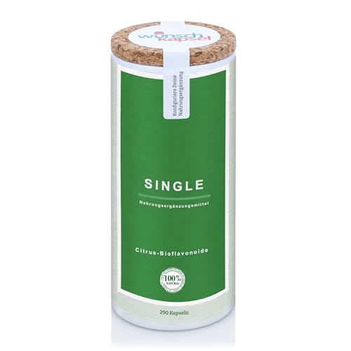 Wunschkapsel - Wunschkapsel Single Citrus-Bioflavonoide, 290 Kapseln Inhalt