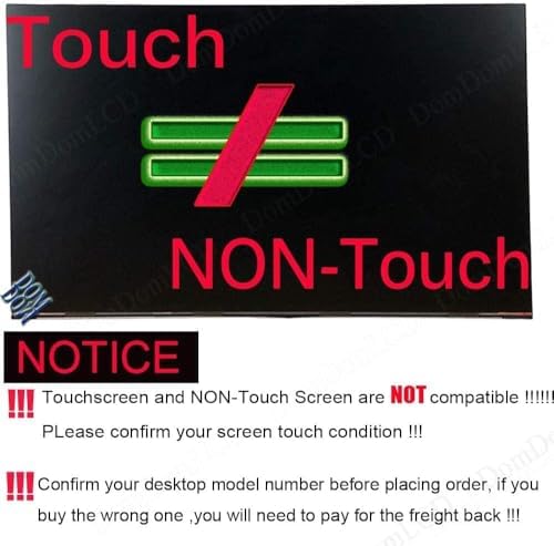 27" Compatible FHD 1920x1080 LED LCD Display Screen Panel Replacement for Lenovo AIO P/N SD11M21887 FRU 5D11H42673 MV270FHM-NX2(Non Touch)