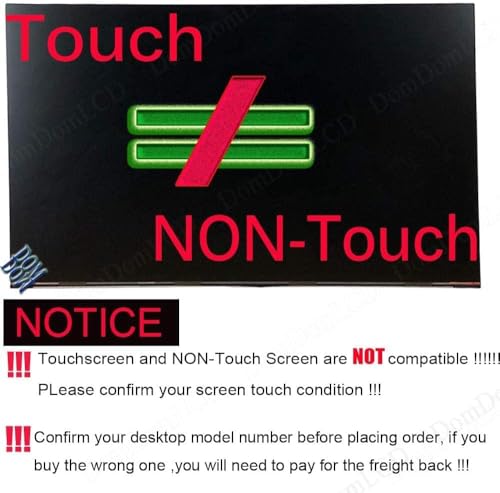 27" Compatible FHD 1920x1080 LED LCD Display Screen Panel Replacement for Lenovo AIO P/N SD11M21887 FRU 5D11H42673 MV270FHM-NX2(Non Touch)
