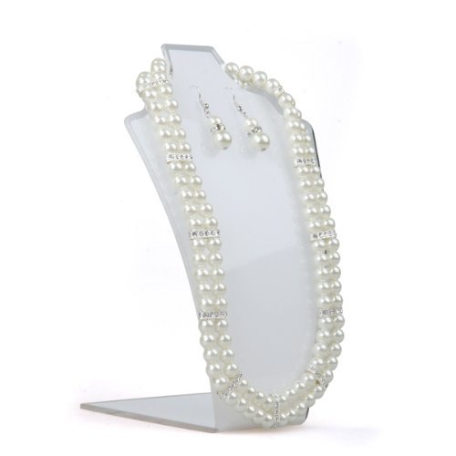 ESPOSITORE DI ORECCHINI COLLANA IN ACRILICO