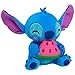 Disney Stitch Small Plush Stitch and Watermelon, Stuffed Animal, Blue, Alien, Kids Toys for Ages 2 Up by Just Play