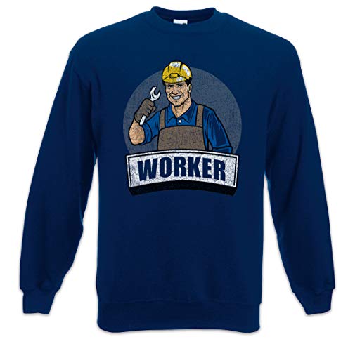 Sweat pullover Worker III pour homme pull chaud gris anthracite