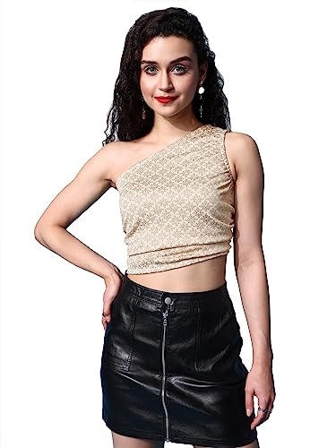 Image of PURVAJA Women's Solid Fitted T-Shirt