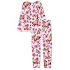 Biyejit Rose Horse Womens Pyjamas Set Top with Pants Sleepwear Pjs Round Neck Soft Fall Homewear Nightgown with Pockets for Pajama Party,Home Pack of 2 XS-6XL #4