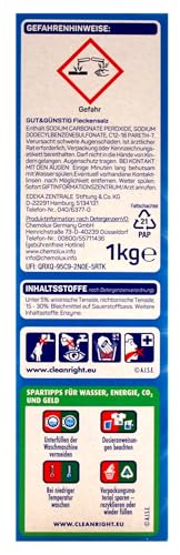 Gut & Günstig Fleckensalz Waschzusatz, 12er Pack (12 x 1 kg)