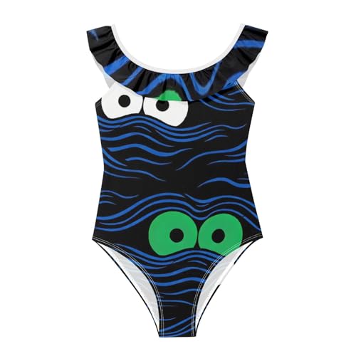 Traje de baño de secado rápido Mistery Eyes piscina y playa niña 1