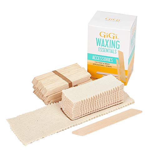 Image of GIGI Wax Essentials, Applicators & Muslin Strips for Face & Body