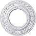 Ekena Millwork CM08AD Andrea Ceiling Medallion, 8 1/8"OD x 4 1/8"ID x 1/2"P (Fits Canopies up to 4 1/8"), Primed