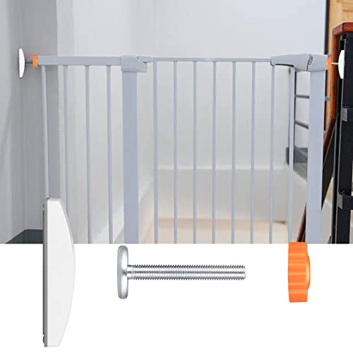 8 Stück Druckschrauben und Sicherheitswandschutz für Treppen | Schrauben für Türen | Kindersicherung | Treppengitter | Treppengitter für Haustiere