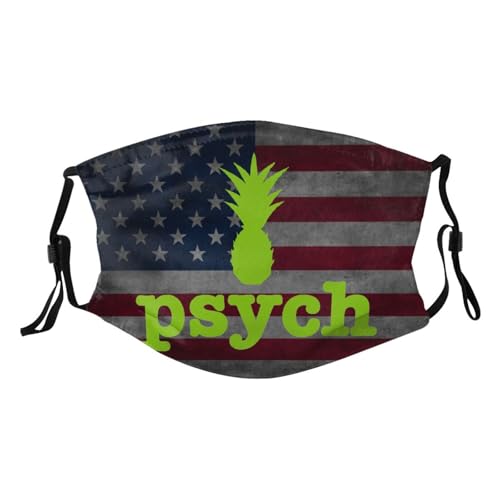 Psych Pineapple Adult Dust Mask Adjustable Dust Face with 2 Filter86