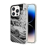 Phone Case Initial Compatible with iPhone 14 13 12 11 Pro Max D Ae86 Drifting Mini X/Xs XR XS Max SE