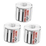 COHEALI 3 Rollen Reparaturetikettenaufkleber Auto-Aufkleber Autoaufkleber Auto Inspektion Auto-Check-Aufkleber auto aufkleber das Auto Autoservice-Aufkleber Ölwechsel Aufkleber Papier