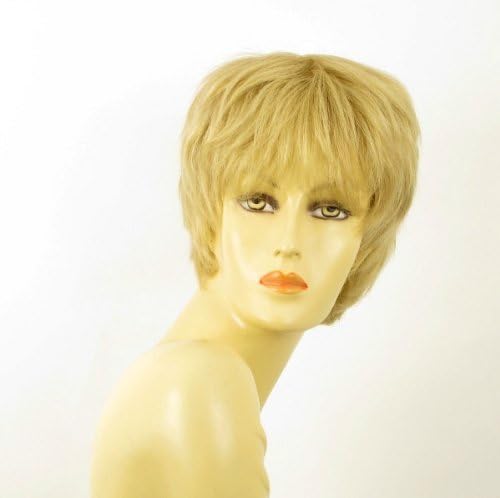 WIG UNIVERS Woman Wig 100% Natural Hair Light Blonde Ref Sylvie 22