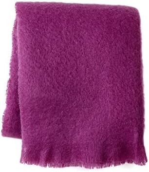 Belle Epoque Mohair Throw 50X70 Ultra Violet