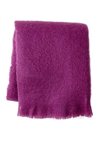 Belle Epoque Mohair Throw 50X70 Ultra Violet #TOP1