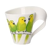 Henkelbecher 0,30ltr. im Gk NEW WAVE CAFFE BRAUNWANGENSITTICH Villeroy & Boch**2 (2 Stück)