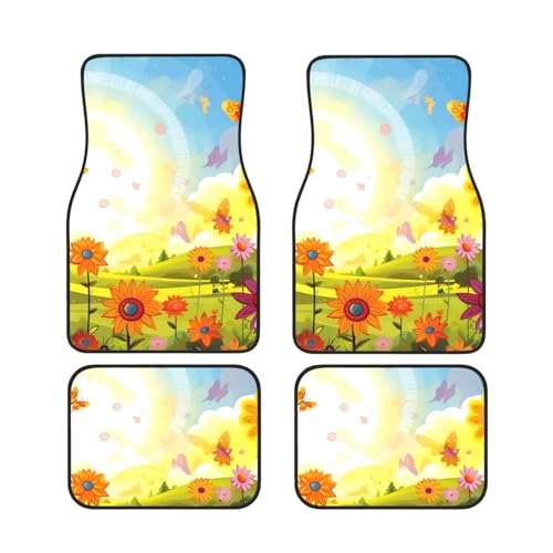Tapis de sol de voiture pour toutes les saisons protection habitacle voyage
