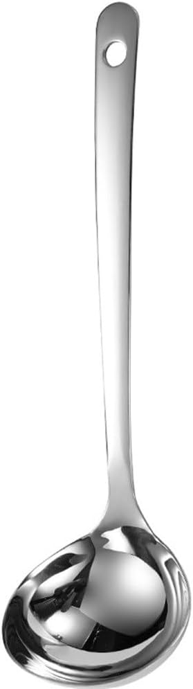 スープスプーン 家庭用ステンレススープレードル 料理用 調理用 家族用