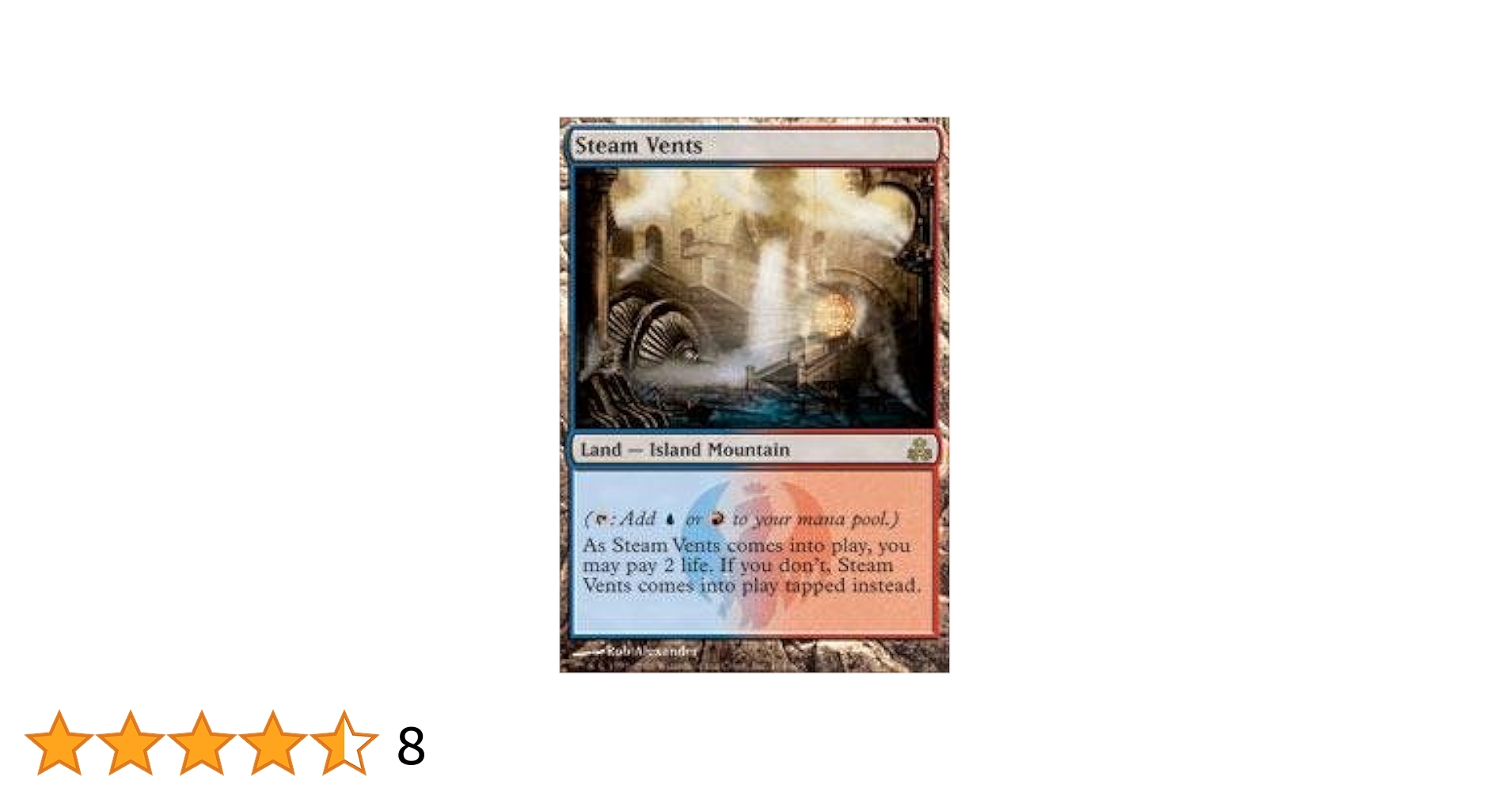 MTG 蒸気孔 Steam Vents 英語 旧枠 3枚セット ミントモール / MINT GAMES MTG(東日本橋) / 【RVR】【JPN