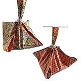 SacT092   Sac à tartes réversible motifs automnaux n°1